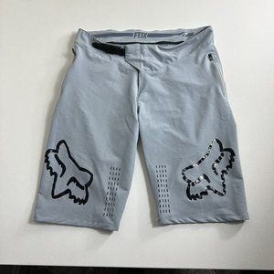 Fox Racing Flexair MTB Mountain Bike Shorts Dirt Active Gray Stretch Men SZ 34